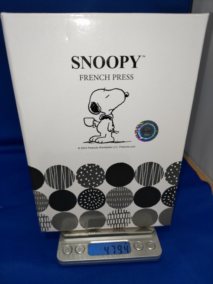 即決価格【新品】SNOOPY スヌーピー ステンレス グラス コップ FRENCH PRESS 同梱可能の画像6