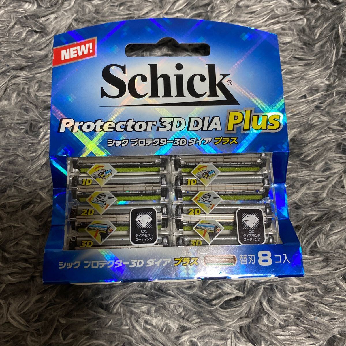 Schick シックプロテクター 3D ダイア プラス 替刃 8コ入_画像1