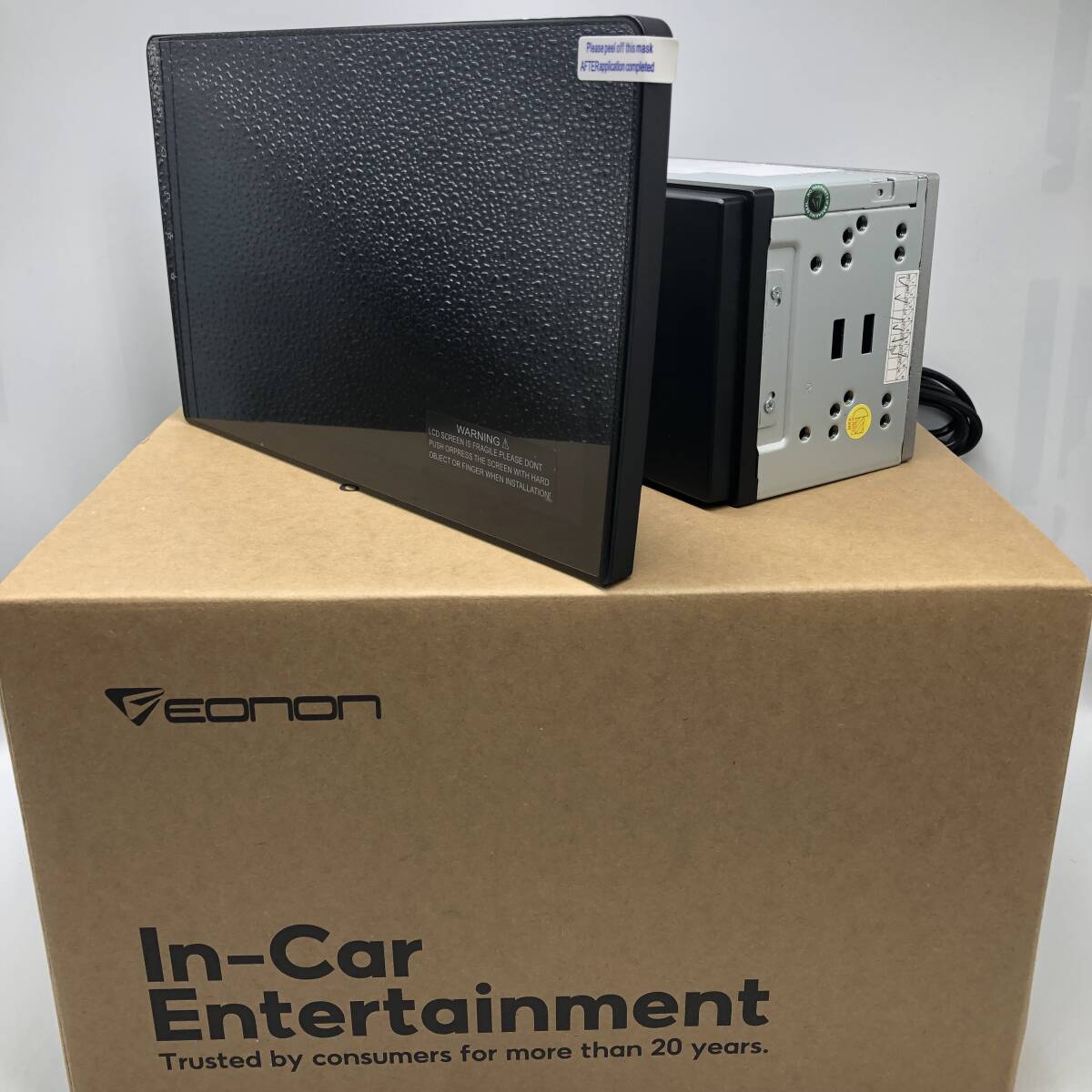 【未検品】EONON カーオーディオ ワイヤレスCarPlay & ワイヤレスAndroid Auto ミラーリング 10.1インチ カーステレオ X3J-PLUS /Y20619-I1の画像1