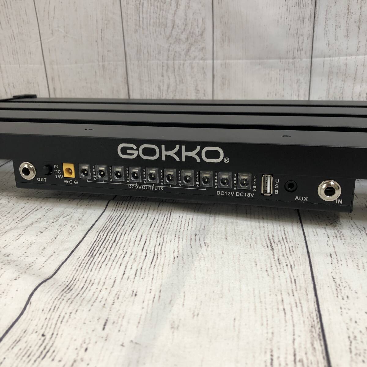 【未検品】GOKKO ギターエフェクター ボードペダルボード 収納バッグ付き /佐Y20742-U0の画像5