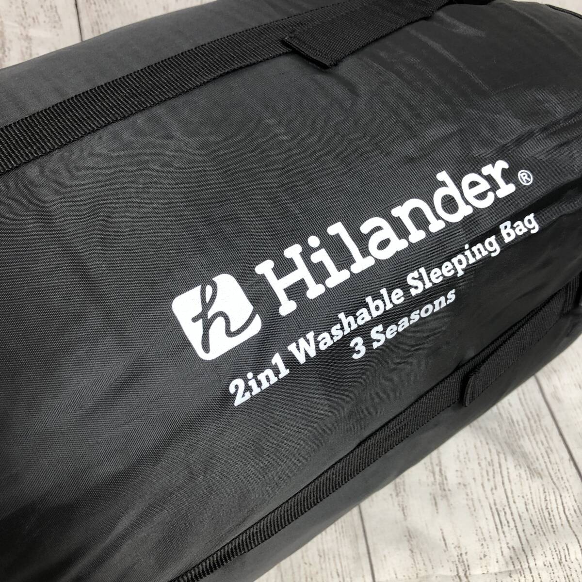 【新品未開封】Hilander(ハイランダー) 2in1 洗える3シーズンシュラフ(5℃&15℃対応) 3シーズン 寝袋 UK-7 /Y20910-U2の画像3