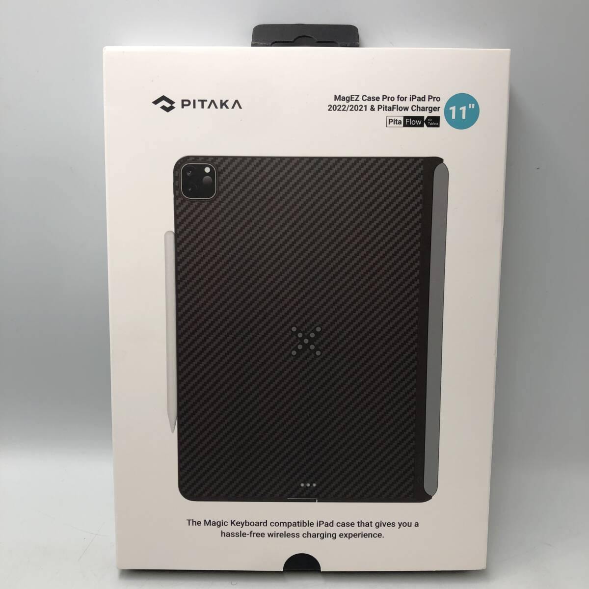 【未検品】PITAKA iPad Pro 11インチ ケース ワイヤレスのように充電可能 MagEZ Case Pro /Y20923-I2_画像1