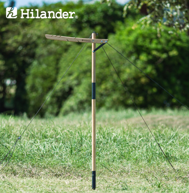 【新品未開封】Hilander(ハイランダー) ウッドランタンスタンド HCB-017 /Y21012-E0_画像1