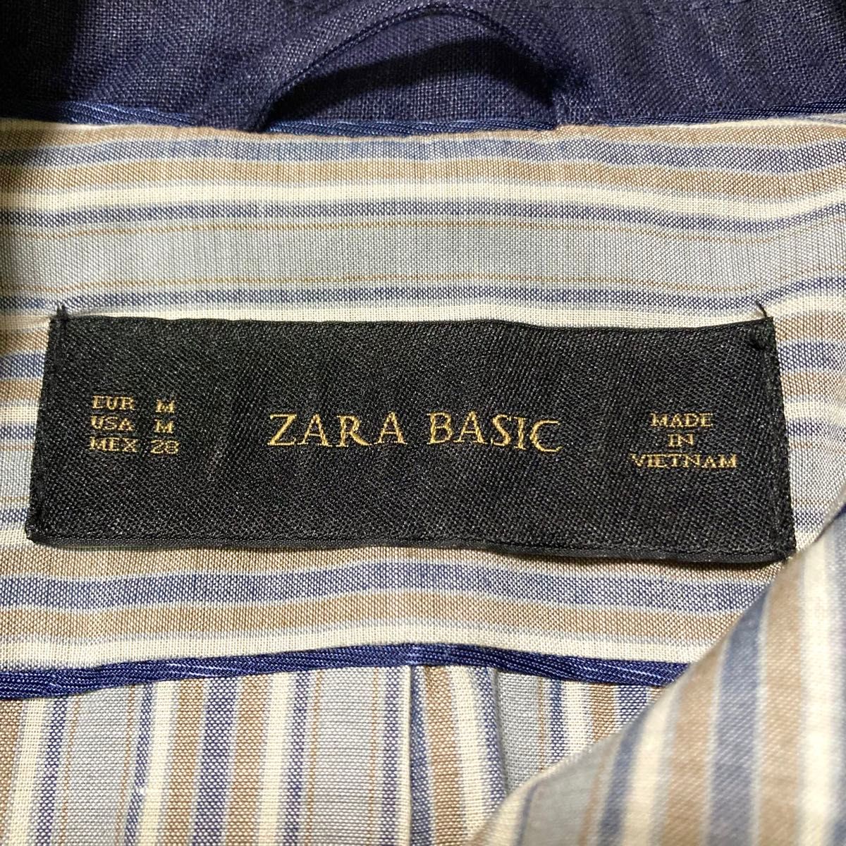 ZARA BASIC　セットアップ　パンツ　リネン　38　Mサイズ