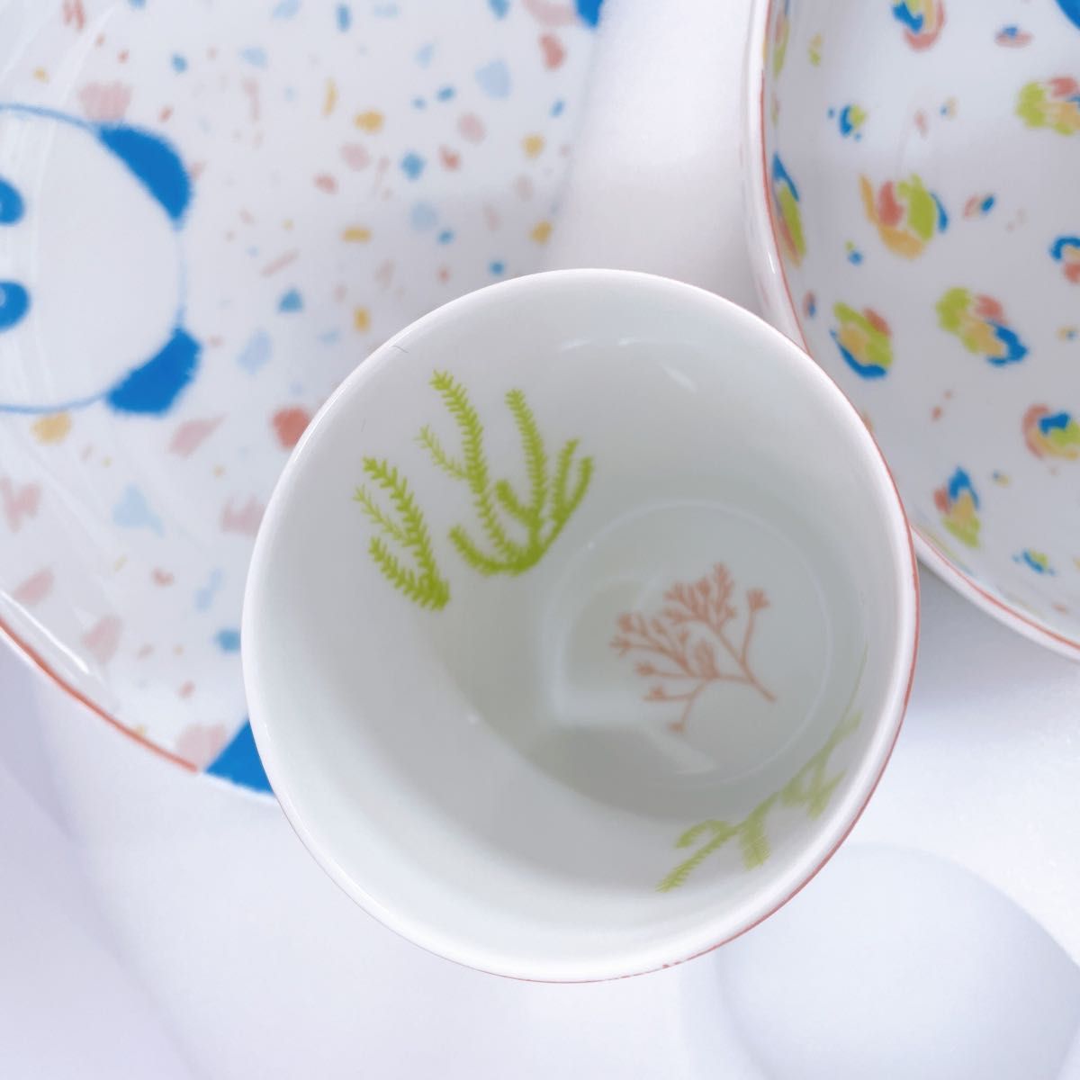 HERMES エルメス 食器 パスパス ベビー食器セット 3点 箱あり HERMES エルメス 食器 パスパス ベビー食器セット 3点 箱あり