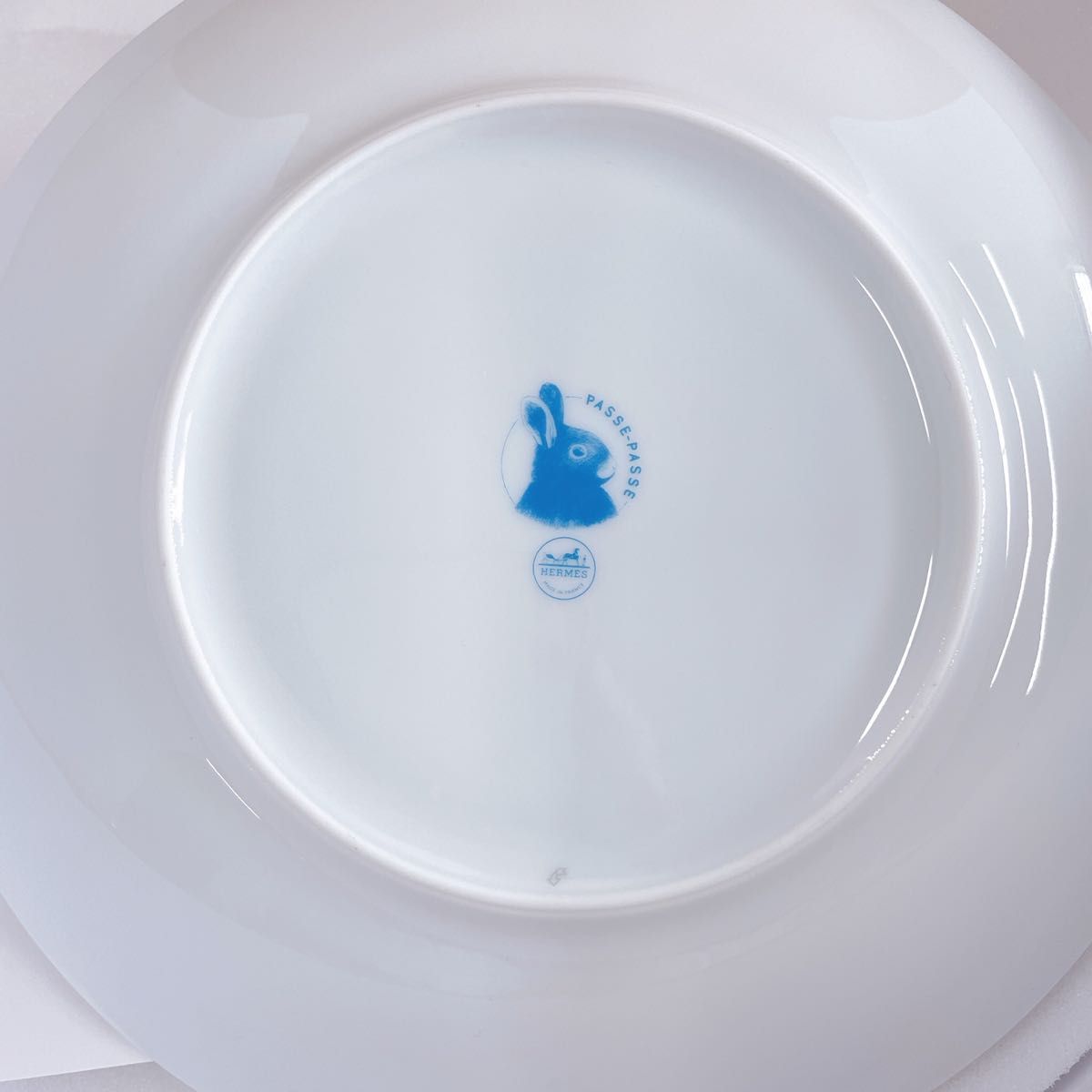 HERMES エルメス 食器 パスパス ベビー食器セット 3点 箱あり HERMES エルメス 食器 パスパス ベビー食器セット 3点 箱あり