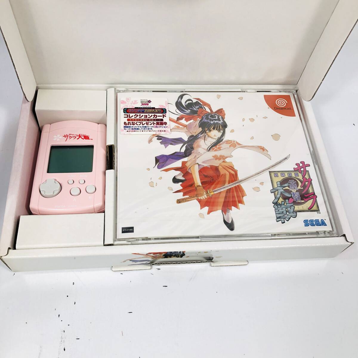 [付属品完備・美品・ソフト未開封/24-04-76] サクラ大戦 初回限定版 ゲームソフト ドリームキャスト Dreamcast の画像4