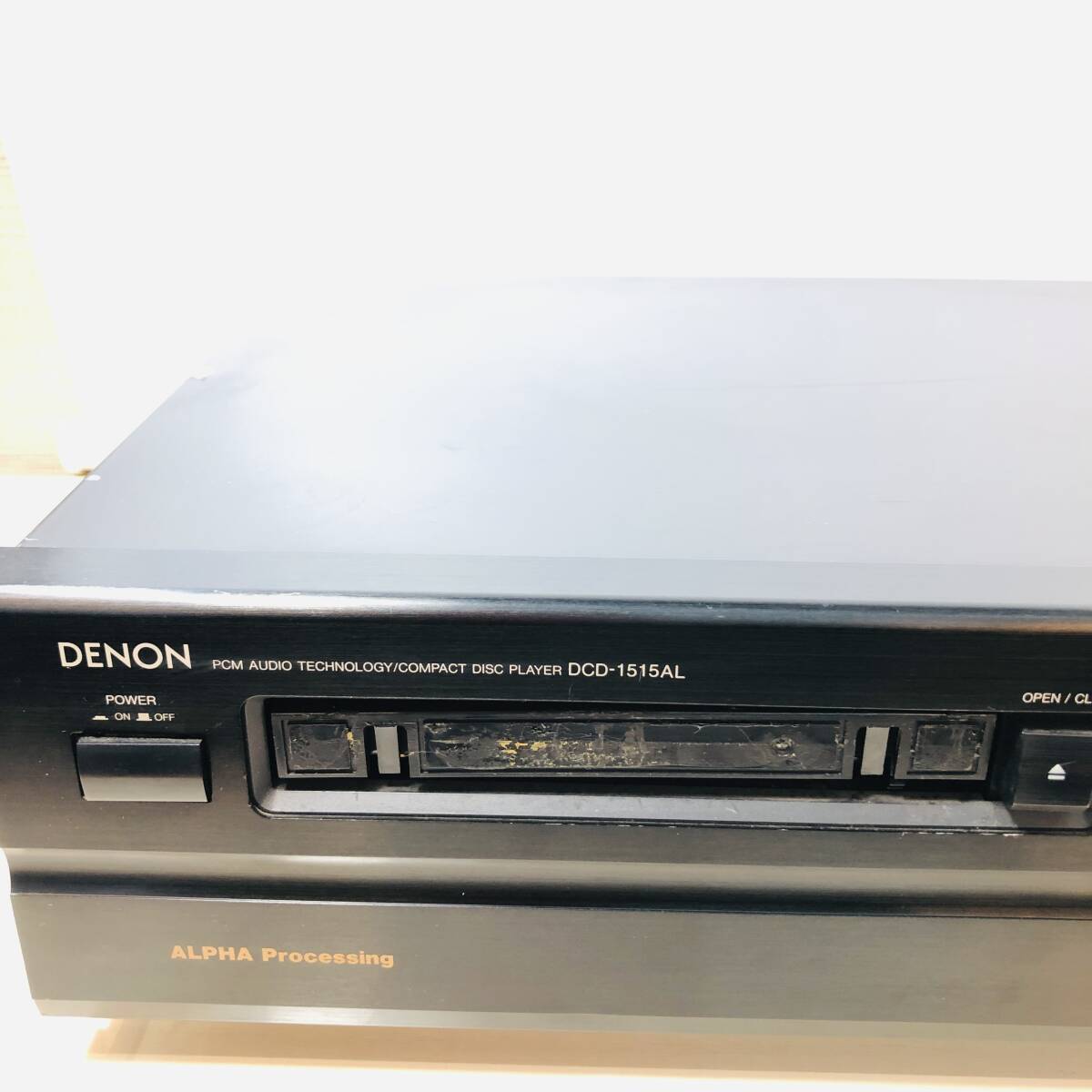 [ junk /24-04-552] DENON Denon DCD-1515AL CD player body only 