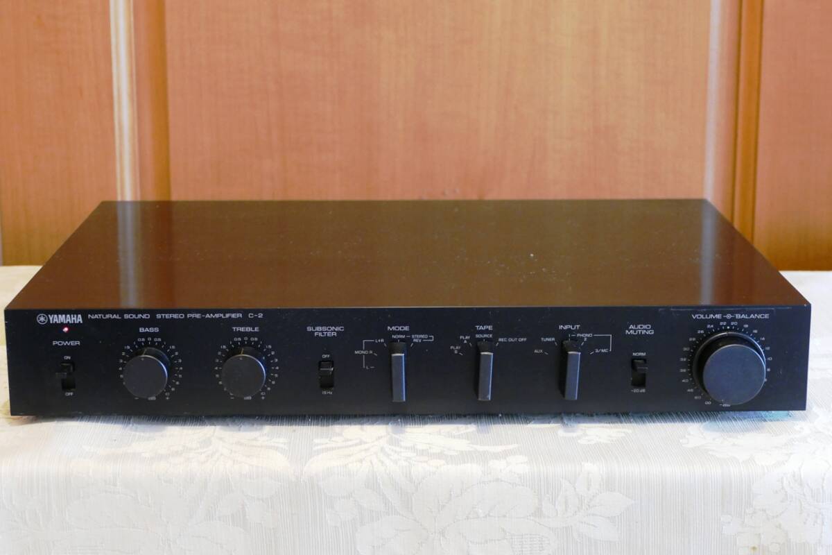 ヤマハ C-2 プリアンプ コントロールアンプ 整備済完動品