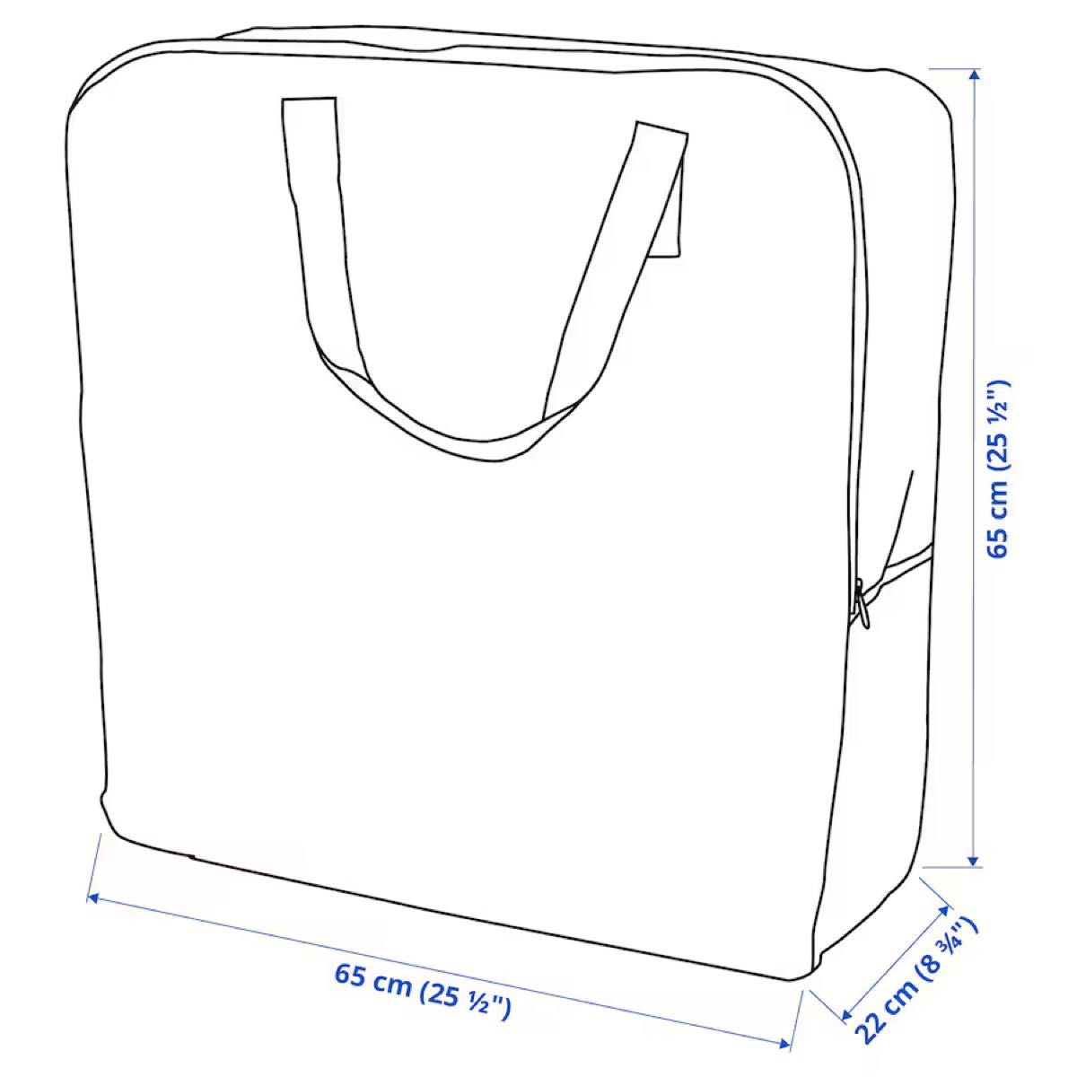 ☆IKEA 大容量　収納　バック　新品　未使用品　ディムパ65×65×25 DIMPA