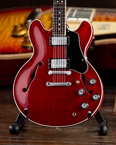 ミニチュア ギター ギブソン ES-335 Faded Cherry AXE HEAVEN Gibson GG-320_画像4