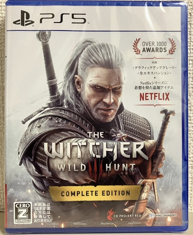 【PS5・未開封】ウィッチャー 3 ワイルドハント コンプリートエディション WITCHER 3 WILD HUNT COMPLETE EDITIONの画像1