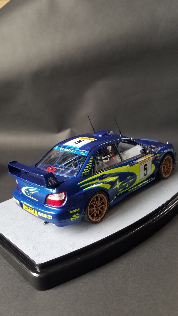 タミヤ模型　SUBARU IMPREZA WRC 2001_画像5