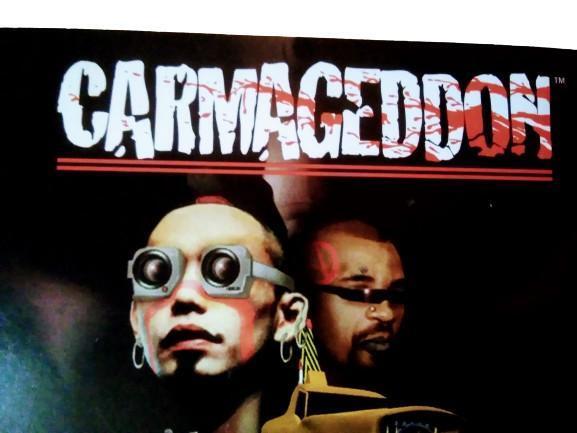 中古 PC版 カーマゲドン Carmageddonのボックスアート（裏アート）
