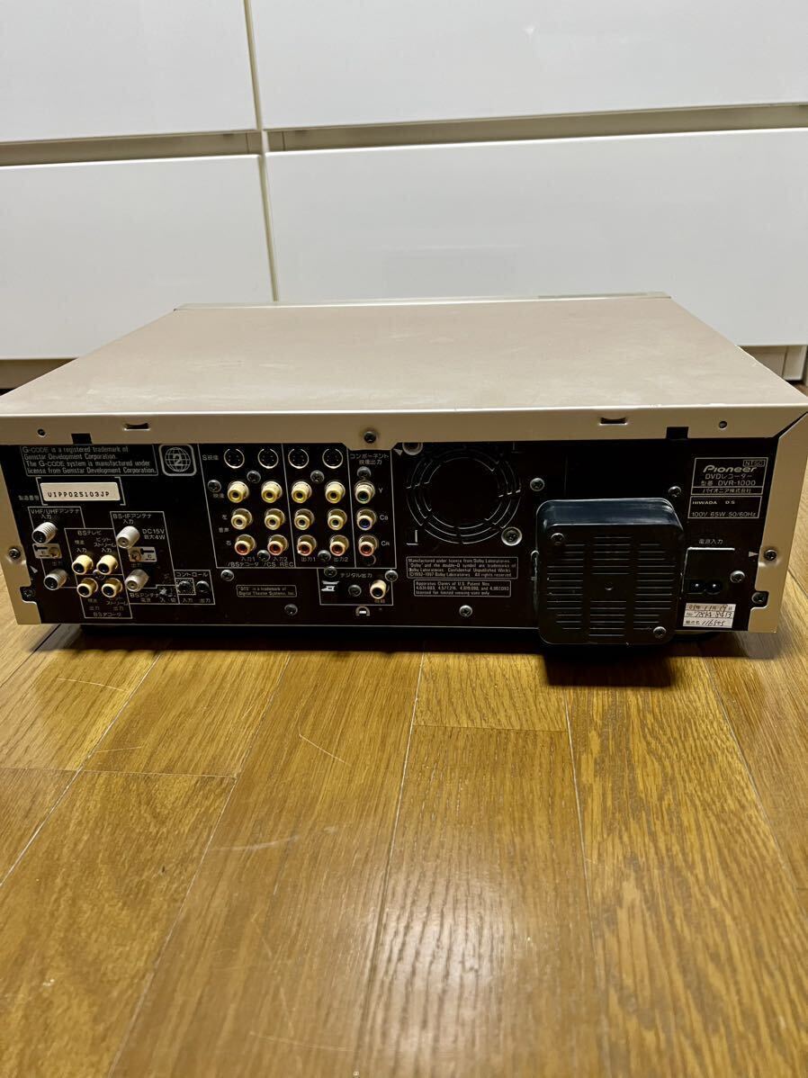 Pioneer パイオニア DVR-1000 DVDレコーダーの画像2