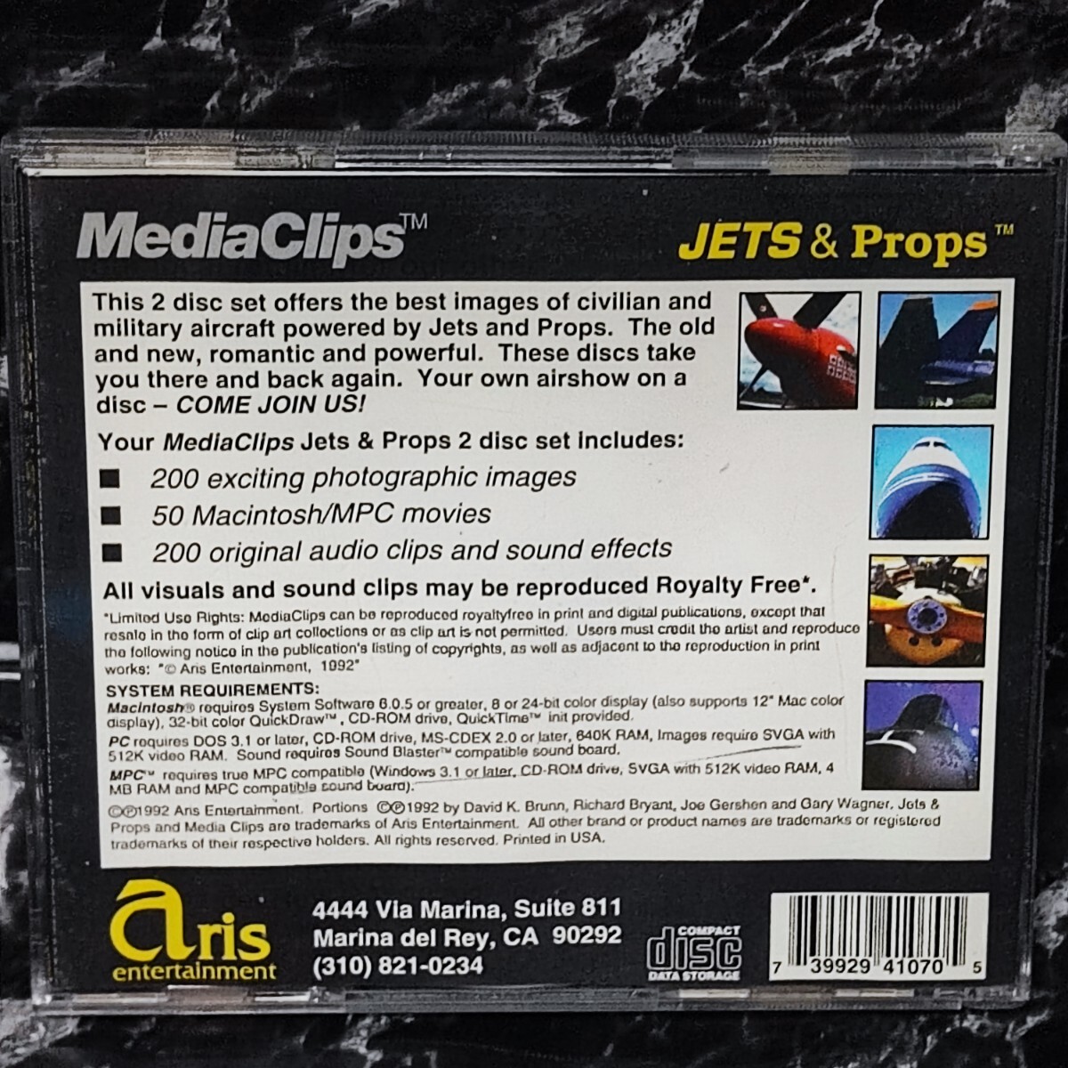 MediaClips - JETS＆Props　 Aris Multimedia Entertainment,_画像2