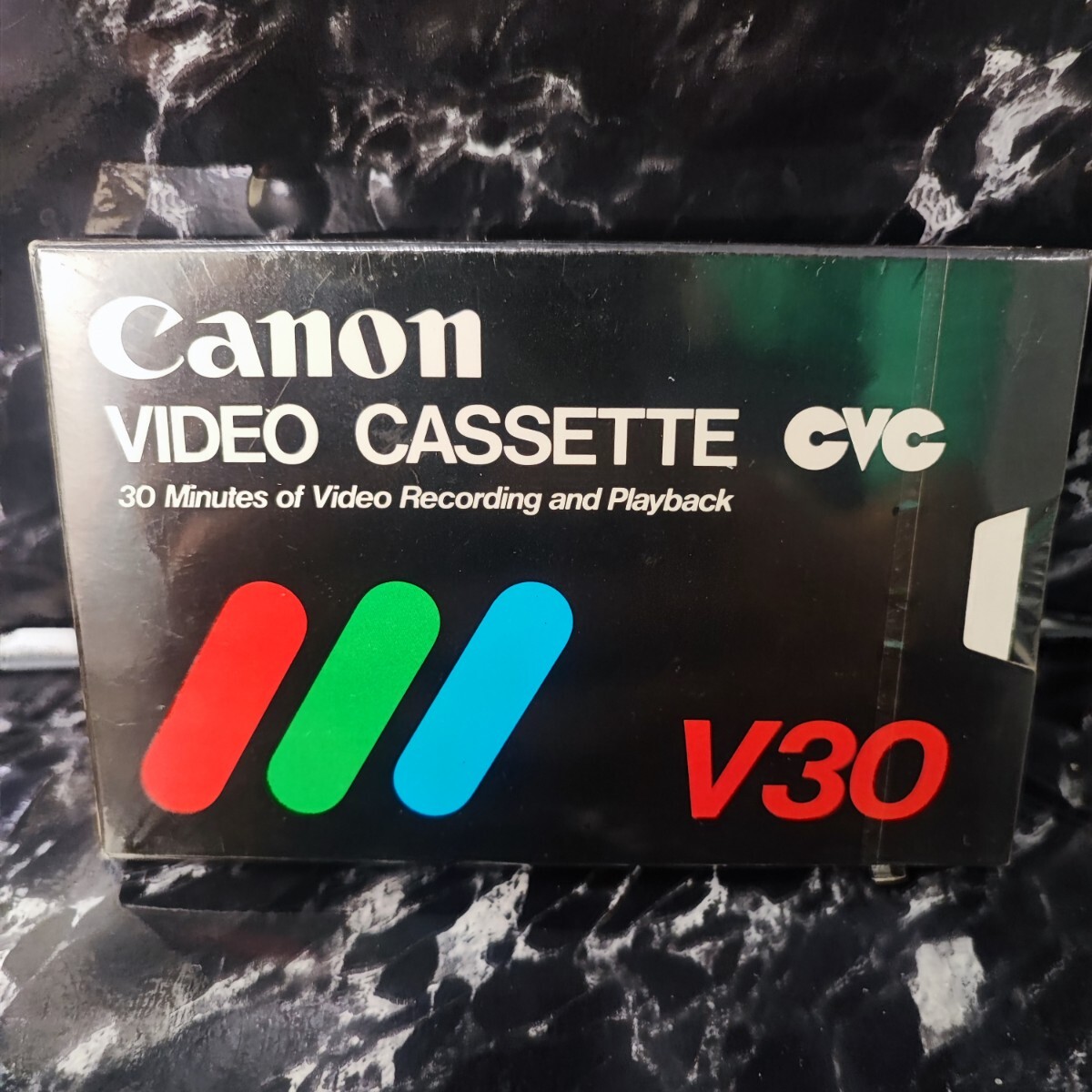 [ unopened ] Canon CVC compact video cassette tape V30 COMPACT VIDEO CASSETTE 1980 Showa era 55 year 