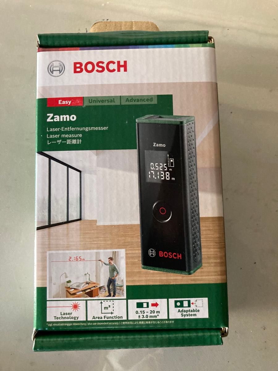 新品　送料込　ボッシュ BOSCH レーザー距離計 Zamo3 新品