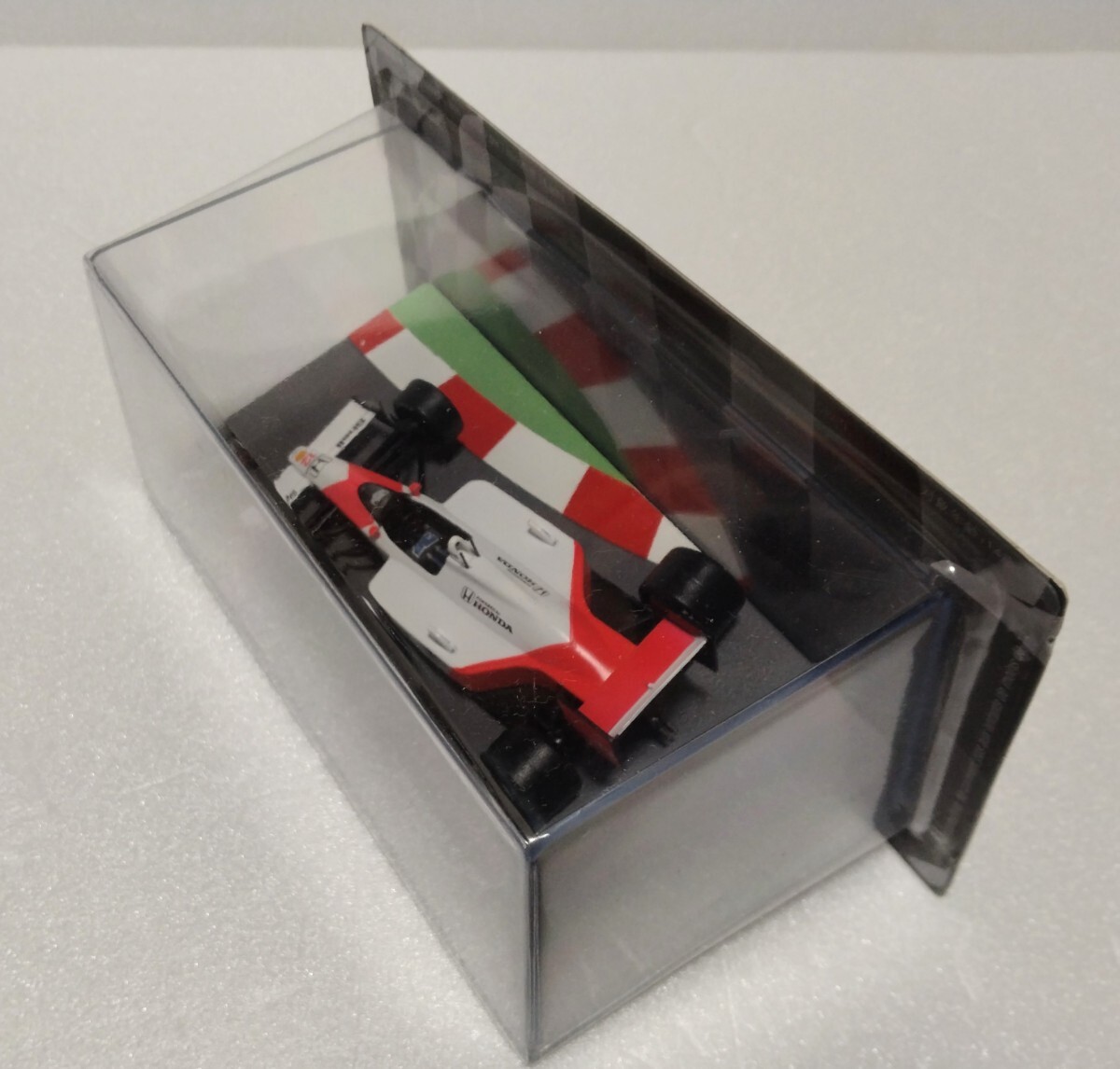 ディアゴスティーニ F1 マシンコレクション 1 マクラーレン ホンダ MP4/4 アイルトン・セナ ミニカーのみの画像4