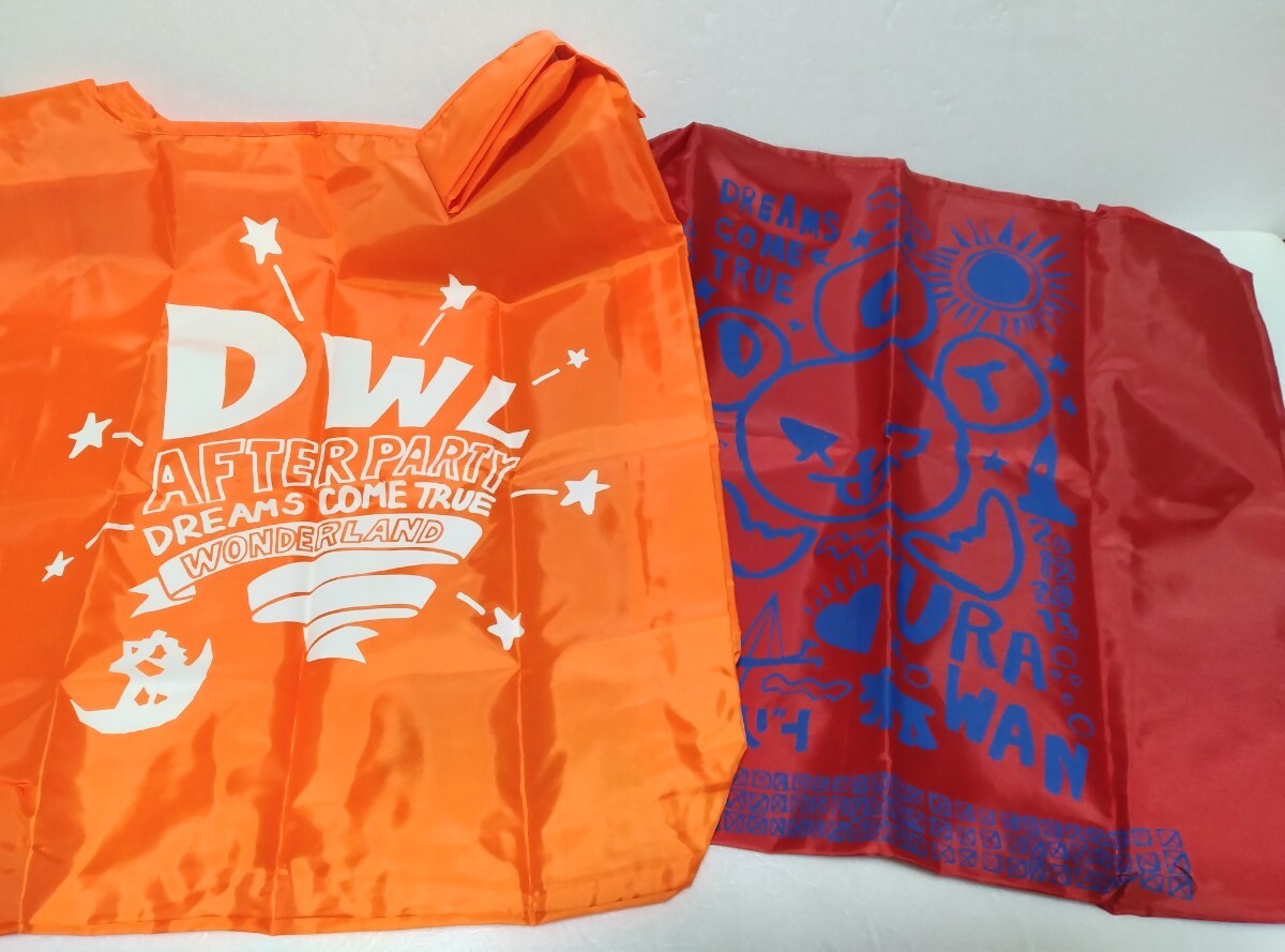 ドリカム　2012、2013、ウラワン、ワンダーランド　アフターパーティー　ショッピングバッグ　2個セット_画像1