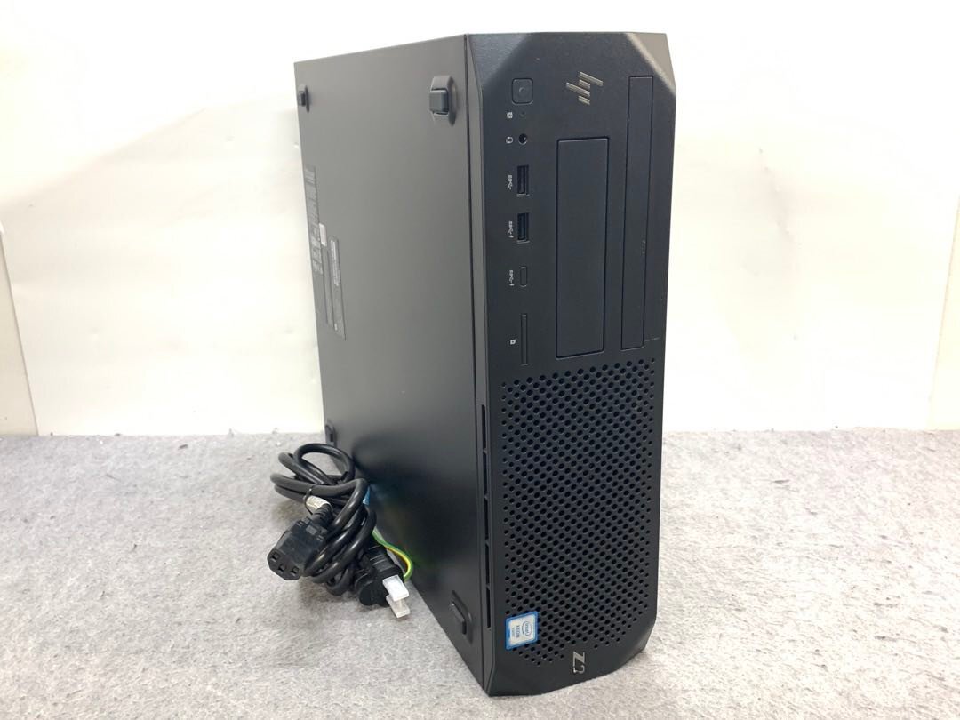 【hp】Z2 SFF G4 Workstation Xeon E-2136 メモリ32GB SSD512GB NVIDIA Quadro P1000 Windows10Pro for WS 中古デスクトップパソコンの画像1