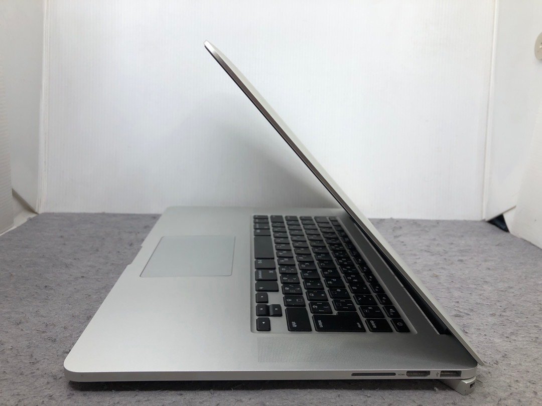 【Apple】MacBook Pro 15inch Mid 2015 A1398 Corei7-4980HQ 16GB SSD1TB AMD Radeon R9 M370X 2GB OS12 中古Mac 充放電回数少の画像7