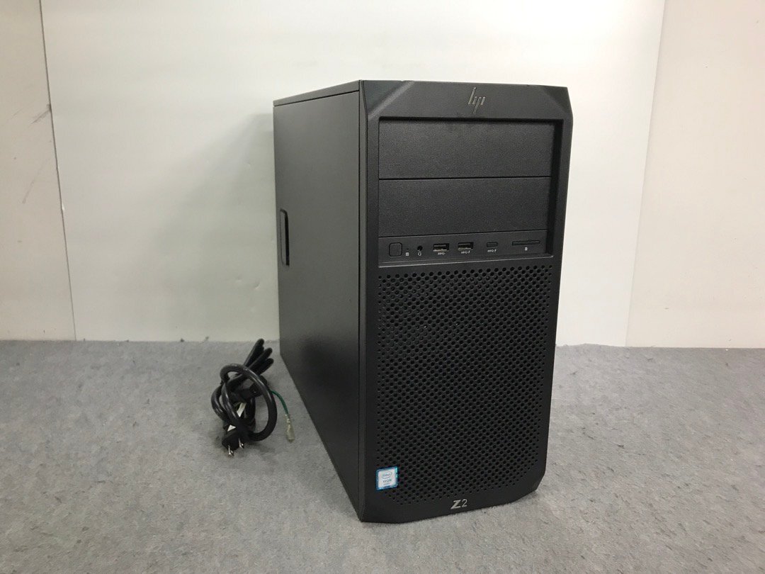 【hp】Z2 Tower G4 Workstation Xeon E-2136 32GB SSD512GB NVMe+HDD2TB GeForce GTX1070 Windows10Pro for WS 中古デスクトップパソコンの画像1