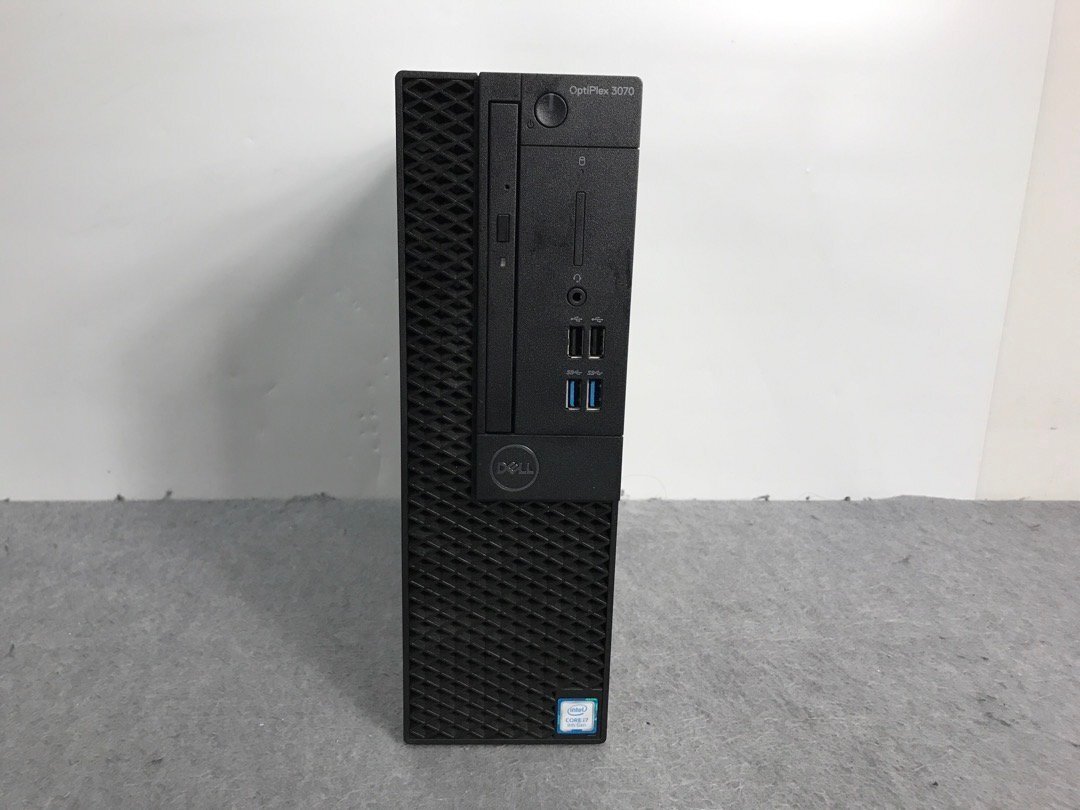 【DELL】OptiPlex 3070 Core i7-9700 メモリ8GB SSD128GB+HDD500GB DVDマルチ Windows10Pro 中古デスクトップパソコンの画像2