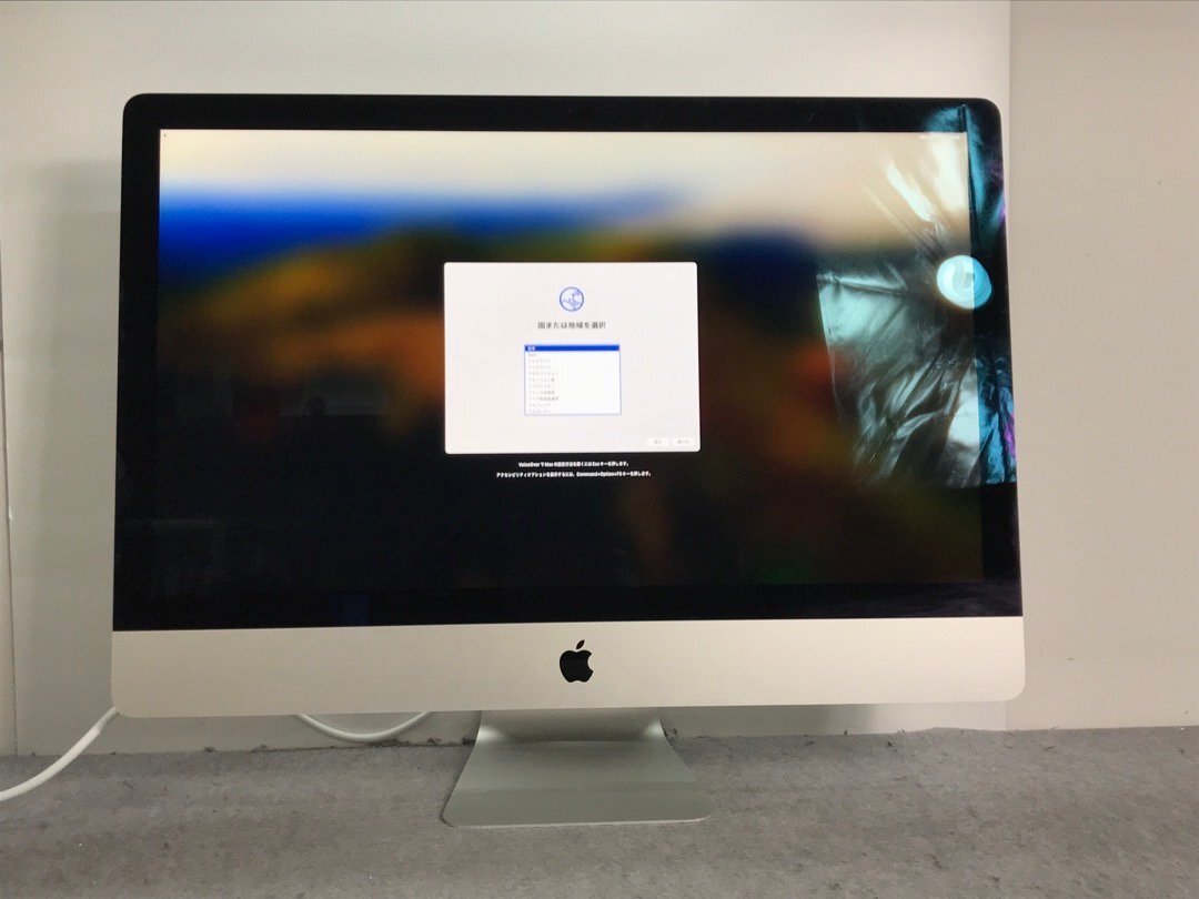 【Apple】iMac Retina 5K 27inch 2020 Core i9-10910 メモリ64GB SSD2TB NVMe WI-FI AMD Radeon Pro 5700XT 16GB OS14 中古Macの画像1