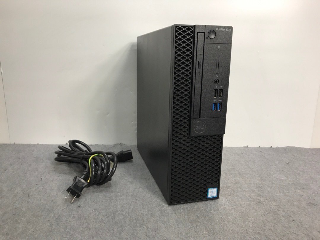 【DELL】OptiPlex 3070 Core i7-9700 メモリ16GB SSD128GB+HDD500GB DVDマルチ Windows10Pro 中古デスクトップパソコンの画像1