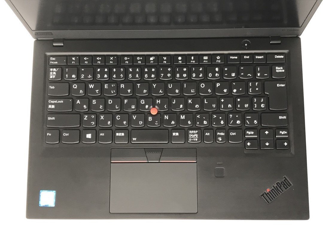 【Lenovo】ThinkPad X1 Carbon 6th 20KGS0JW00 Corei5-8350U 8GB SSD256GB WEBカメラ Bluetooth Windows10Pro 14inch フルHD 中古ノートPC_画像3
