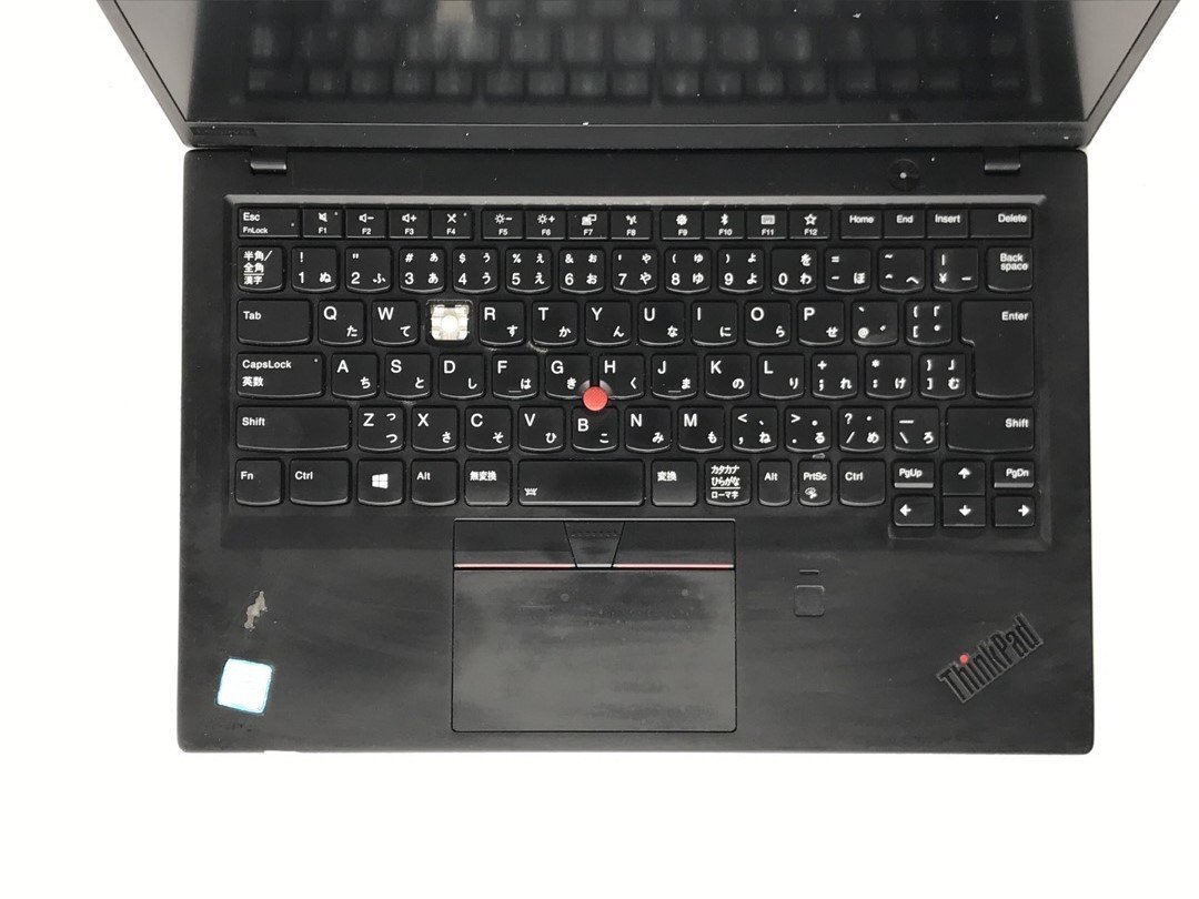 ジャンク【Lenovo】ThinkPad X1 Carbon 6th 20KH0064JP Core i5-8350U メモリ16GB ストレージなし 14インチ 中古ノートPC 起動不良_画像2
