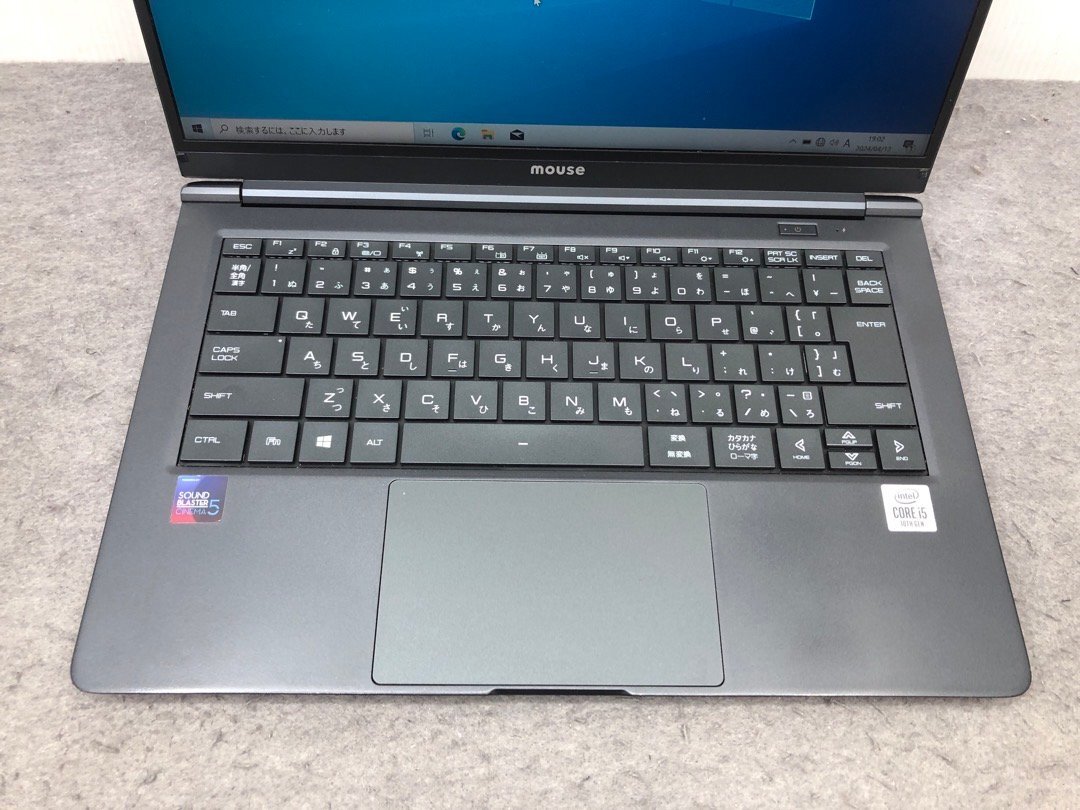 【マウスコンピューター】X4-i5CMLAB Corei5-10210U 8GB SSD256GB NVMe WEBカメラ Windows10Home 14inch FHD 中古ノートPCの画像2