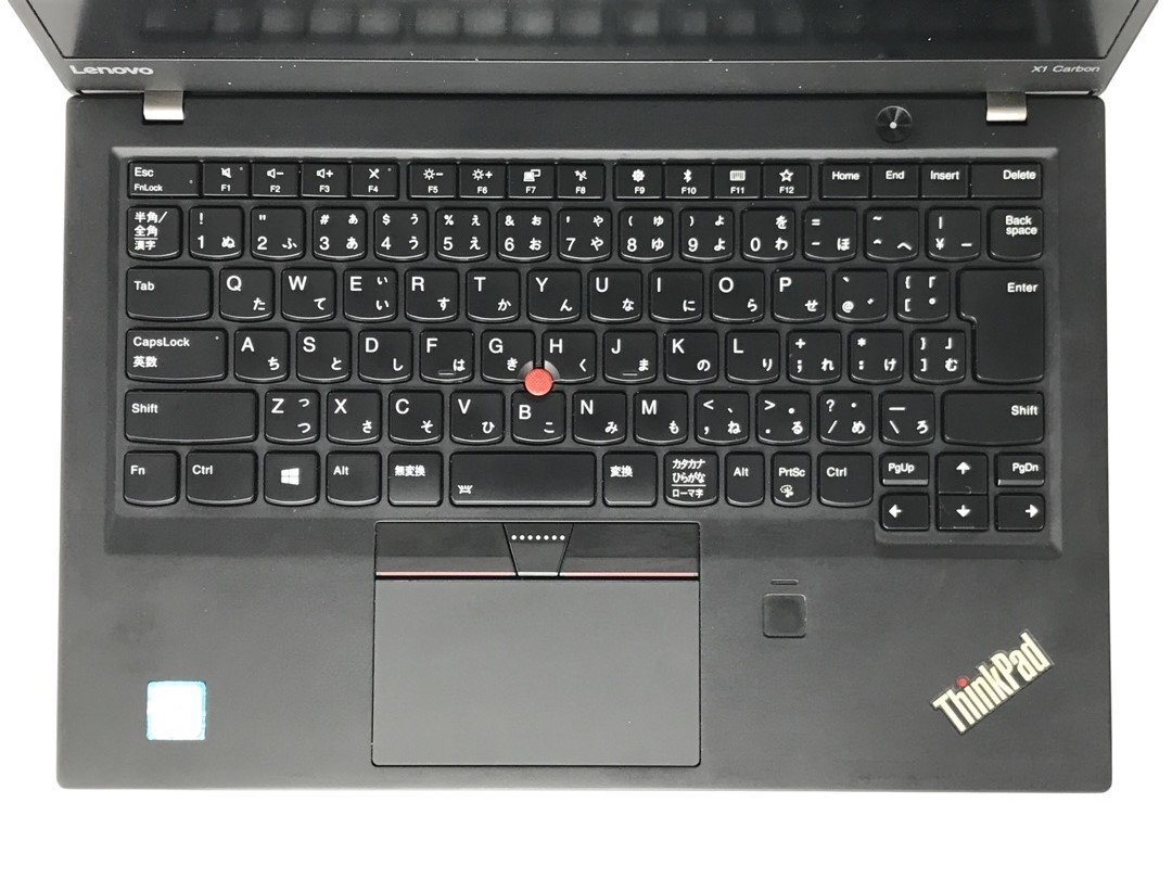 【Lenovo】ThinkPad X1 Carbon 5th 20HQS5PP03 Corei7-7600U 16GB SSD512GB NVMe WEBカメラ Windows10Pro 14inch 中古ノートPCの画像2