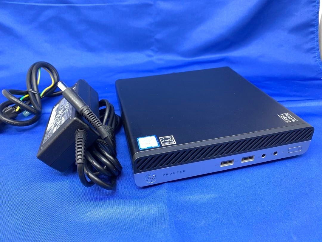 【hp】ProDesk 400 G4 DM Core i5-8500T 2.30GHz 8GB SSD256GB Windows10Pro 中古小型デスクトップ_画像1