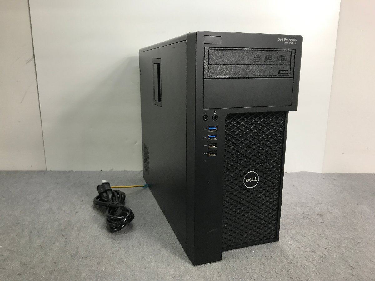 【DELL】Precision Tower 3620 Xeon E3-1270 v5 メモリ32GB SSD1TB NVMe+HDD2TB NVIDIA Quadro K620 Windows10Pro WS 中古デスクトップPCの画像1