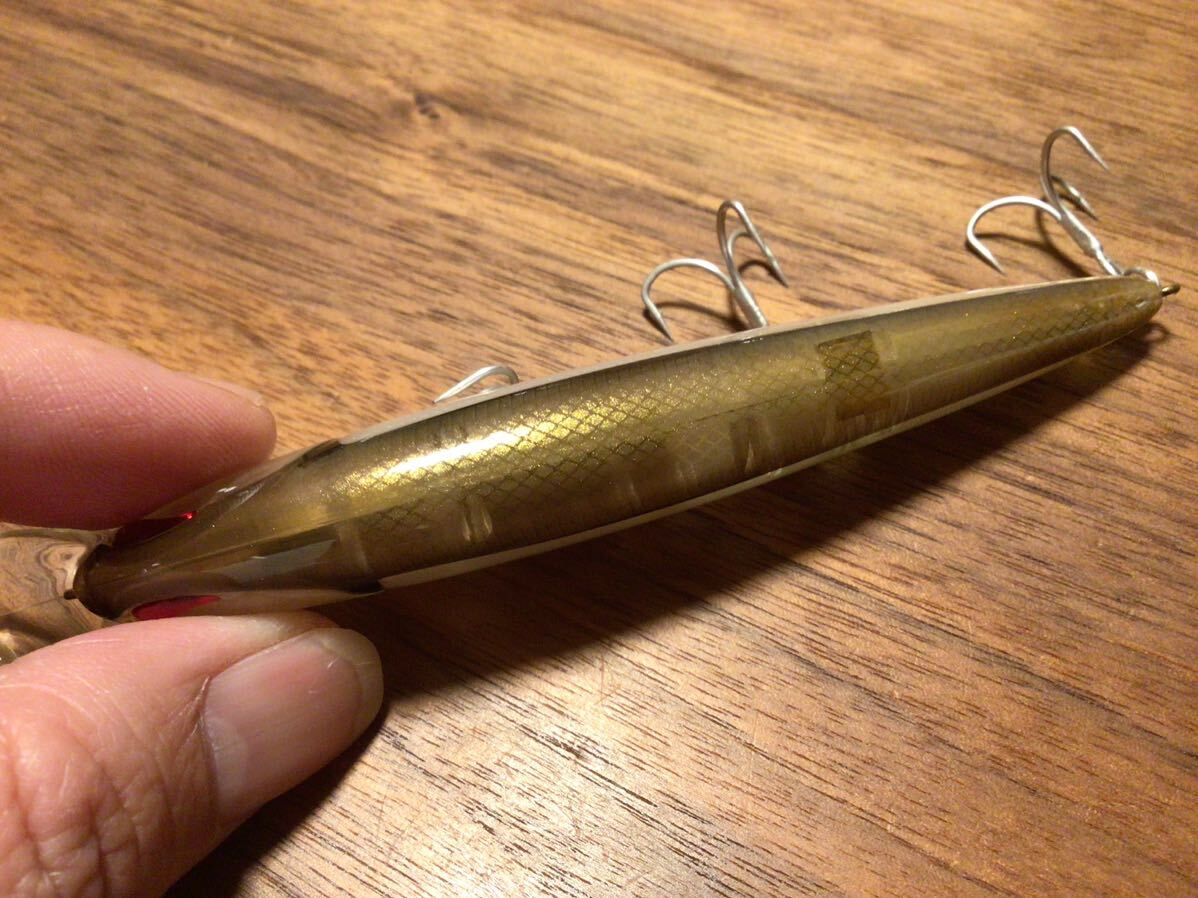 X★超美品★NORIES ノリーズ LAYDOWN MINNOW MID 110SP レイダウンミノーMID 110SP“サスペンド”「BBライブワカサギ」の画像3