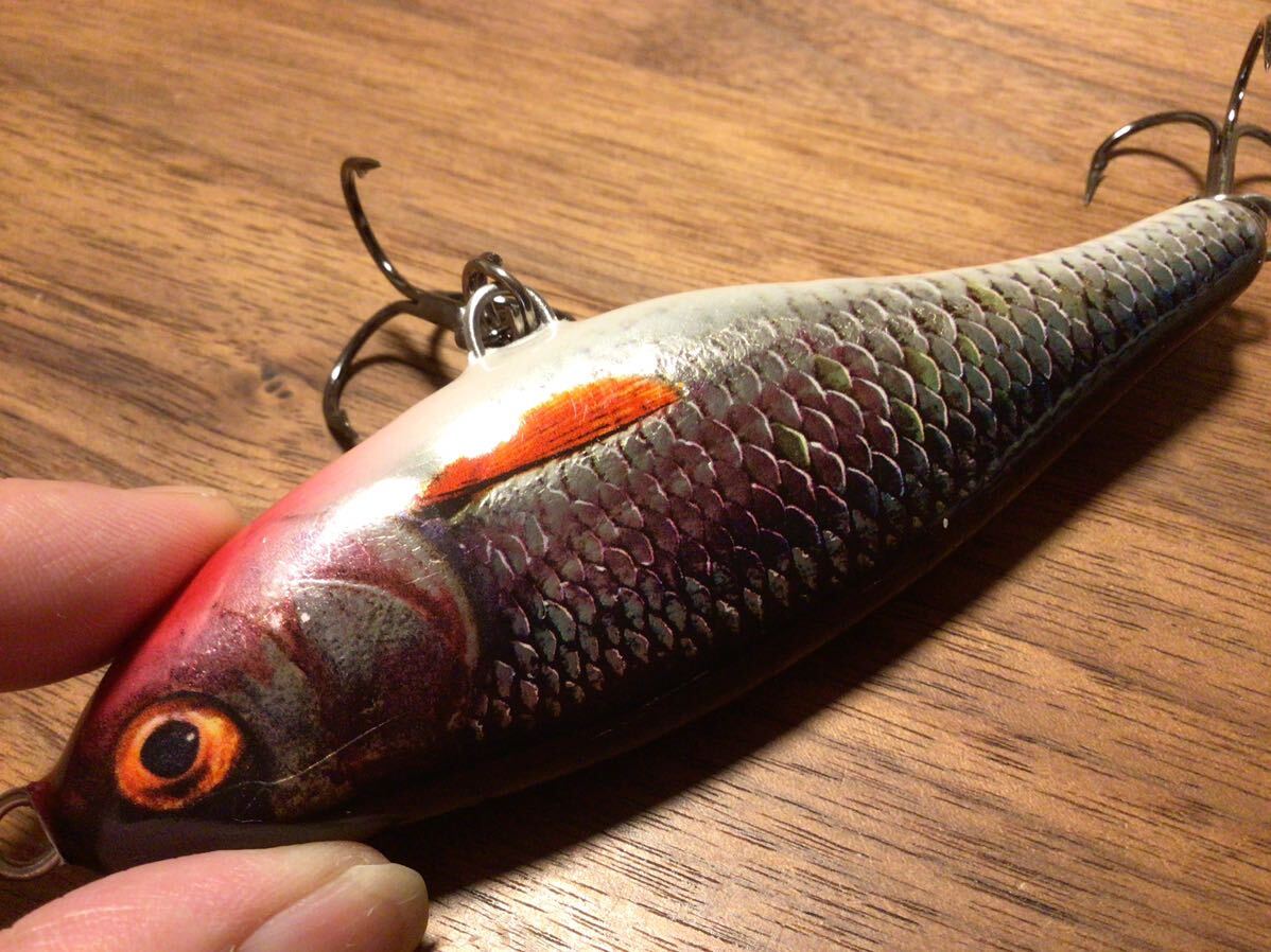 X★超美品★RAPALA ラパラ TWITCHIN‘RAP 12 TWR-12 トゥイッチンラップ12「HMR」ミノー ビッグベイトの画像4