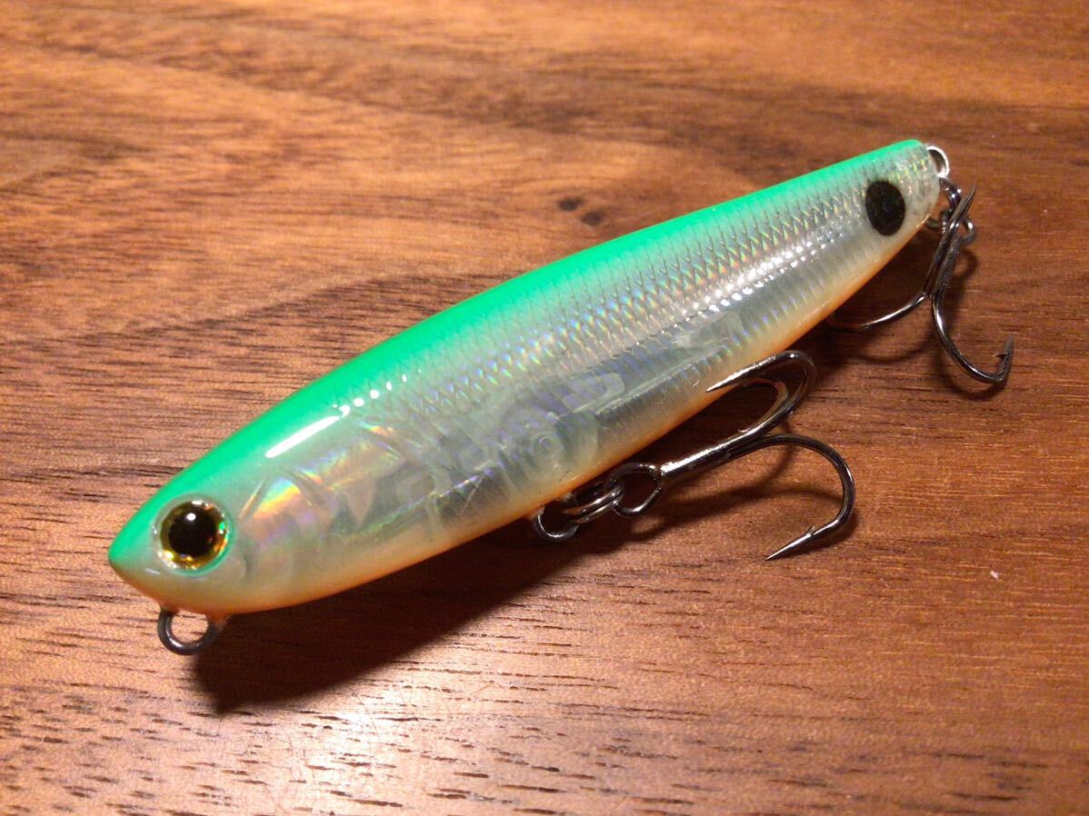 X★超美品★SumLures サムルアーズ Flash Back 65 FB65 フラッシュバック65「ライムバックゴーストOB」ミノー ペンシルベイトの画像1