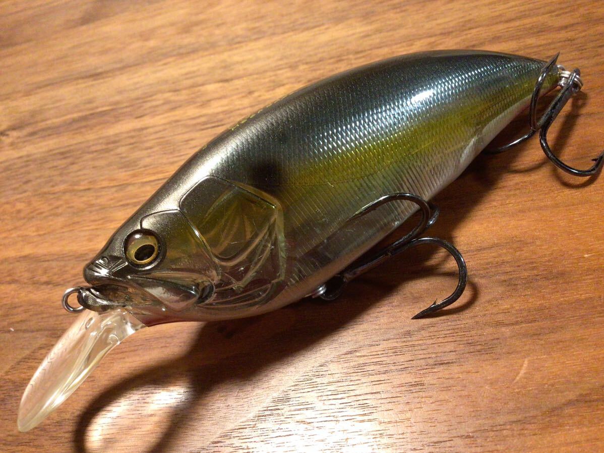 Y★美品★Megabass メガバス BIG-M 4.0 ビッグM 4.0 ビッグエム4.0「塾長シャッド」マグナムクランクベイトの画像1