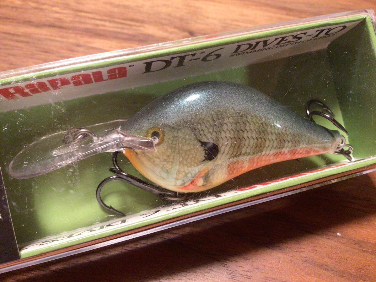 Y★新品★RAPALA ラパラ DIVES TO 6 FT DT-6FT DT6「ブルーギル」クランクベイト の画像2