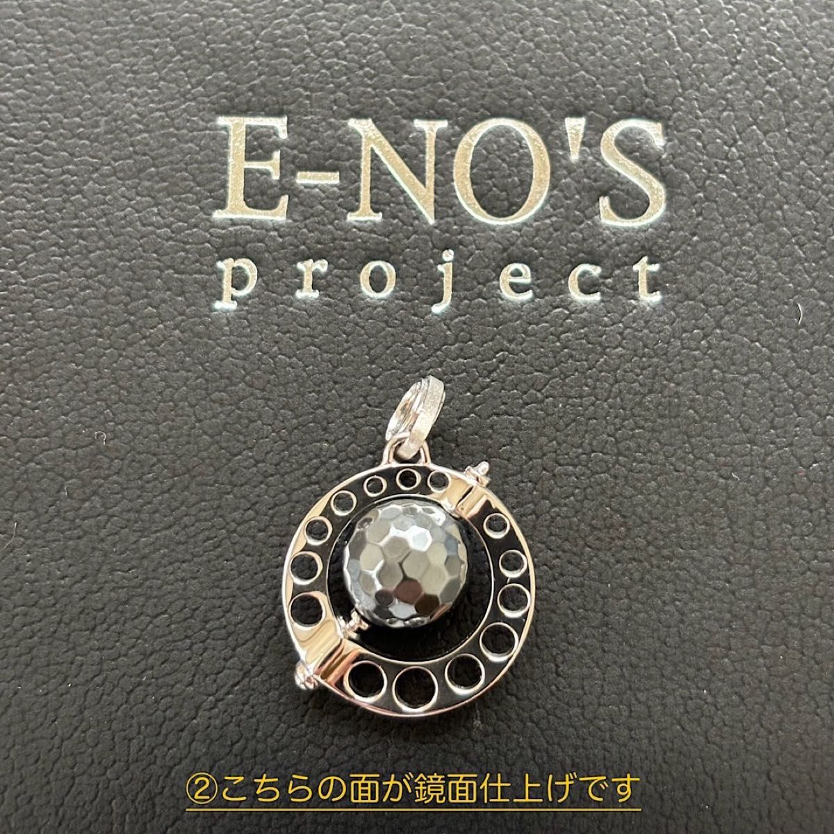 美品　E-NO'S イーノス　ネックレス　レザー