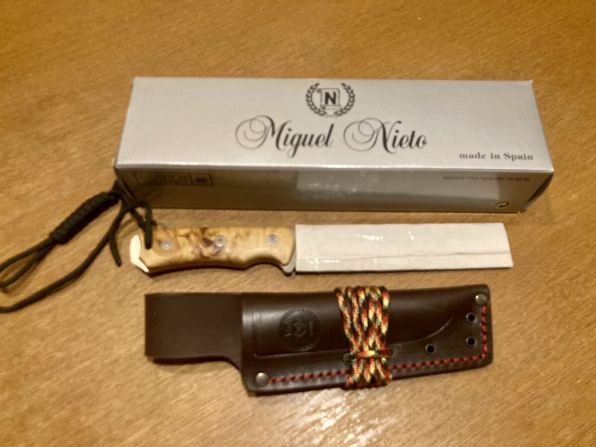Miguel Nieto(ミゲル ニエト) チャマン ブッシュクラフトナイフの画像4