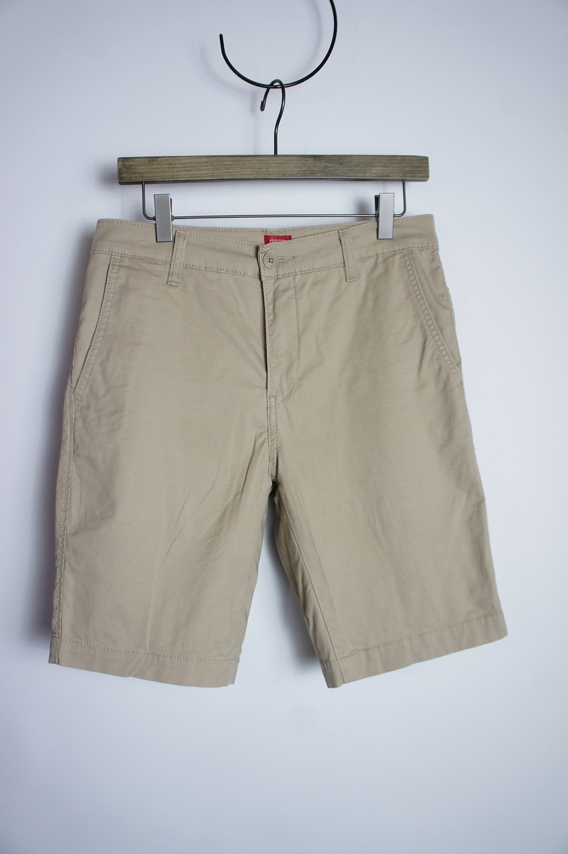 美品 LEVI’S リーバイス XX CHINO SHORTS ストレッチ ショート パンツ ショーツ 85229 茶904N_画像1