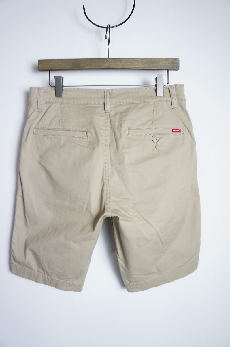 美品 LEVI’S リーバイス XX CHINO SHORTS ストレッチ ショート パンツ ショーツ 85229 茶904N_画像2