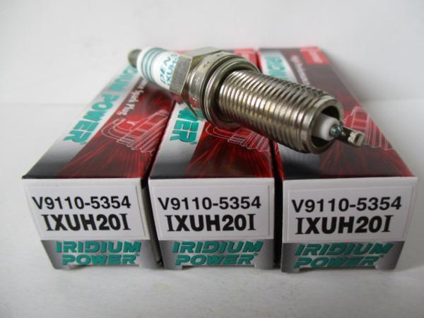 ダイハツ ムーヴ L175S L185S LA100S LA110S LA150S LA160S DAIHATSU MOVE/デンソー DENSO イリジウムパワー IXUH20I V9110-5354 3本セット_DENSO スパークプラグ IXUH20I