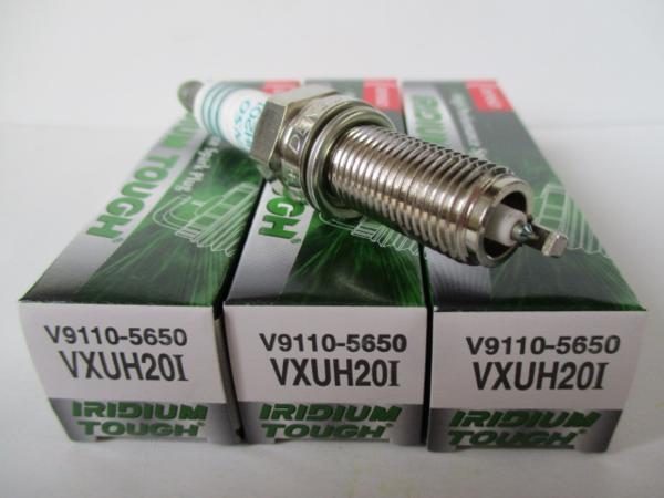 ダイハツ タントエグゼ L455S L465S DAIHATSU TANTO EXE / デンソー DENSO スパークプラグ イリジウムタフ VXUH20I V9110-5650 3本セット!*_DENSO スパークプラグ VXUH20I