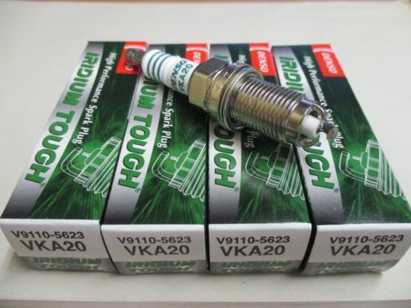 三菱 ランサー ランサーセディア CS5W MITSUBISHI LANCER / デンソー DENSO スパークプラグ イリジウムタフ VKA20 V9110-5623 4本セット!!*_DENSO スパークプラグ VKA20