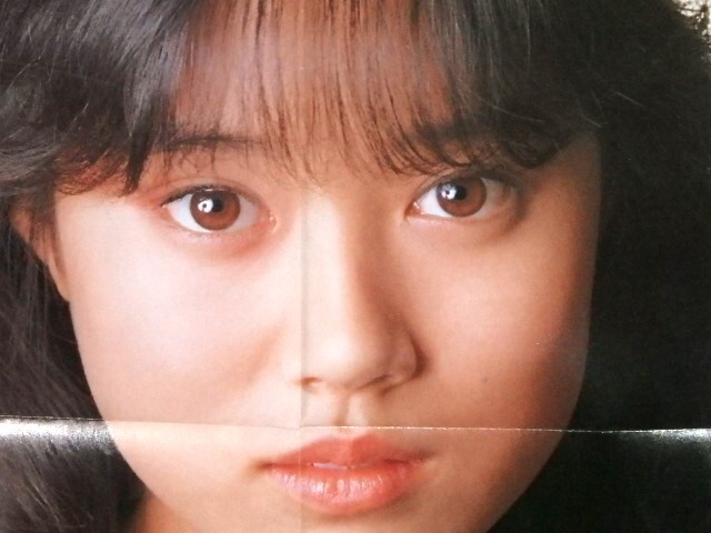 ★ポスター　大西結花/つちやかおりさん　GORO/小学館/1987_画像1