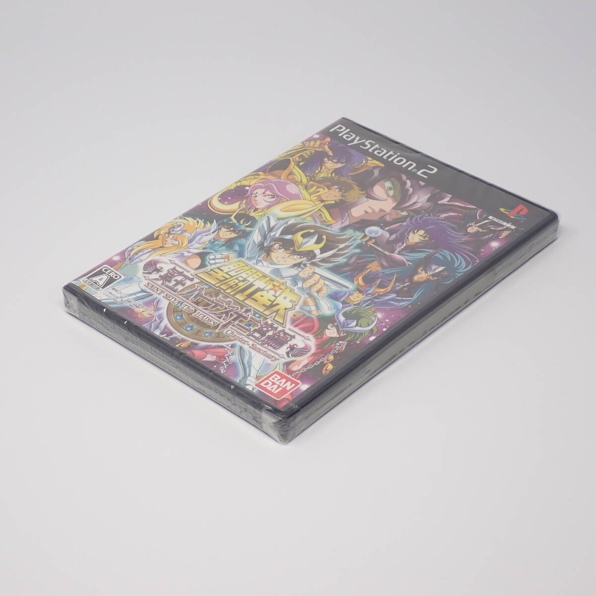 シュリンク未開封品 バンダイ 聖闘士星矢 冥王ハーデス十二宮編 PS2の画像2